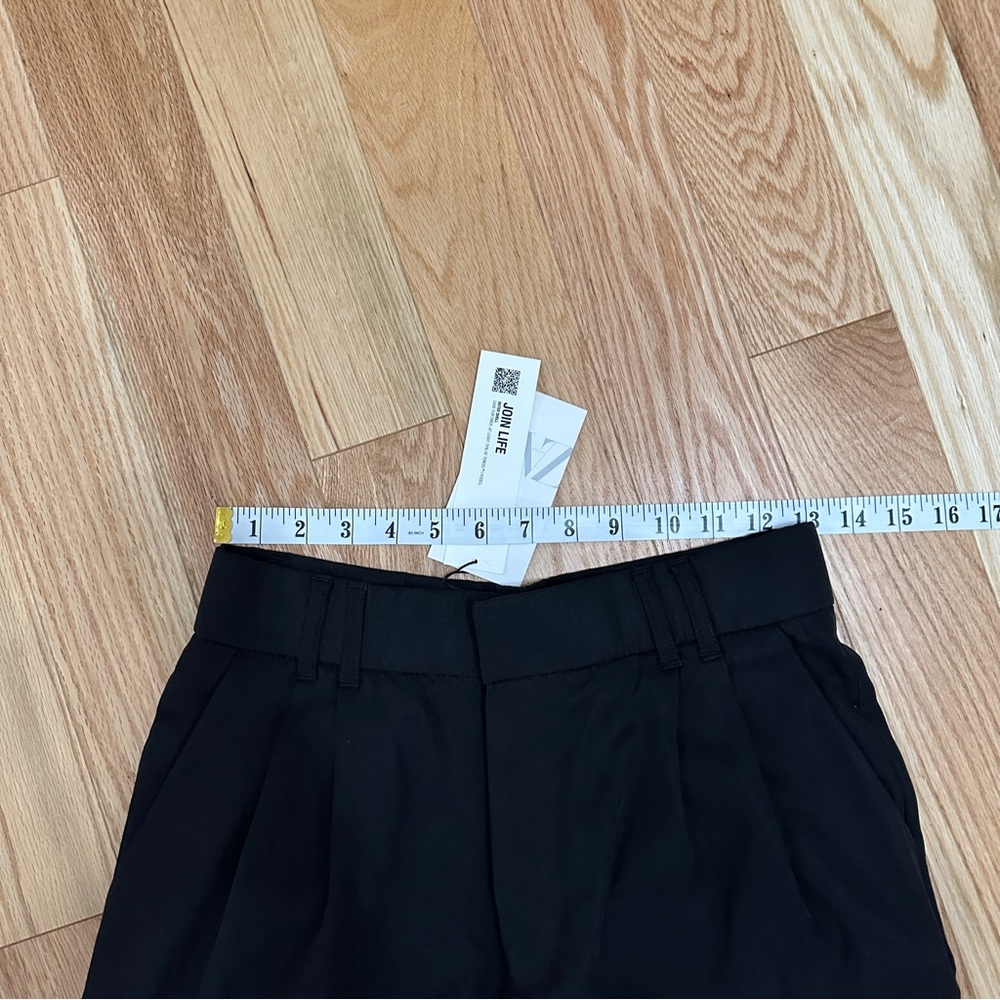 Zara wide leg dress pants - size MED - black - Picture 5 of 7